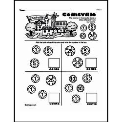 addition money worksheet free printables