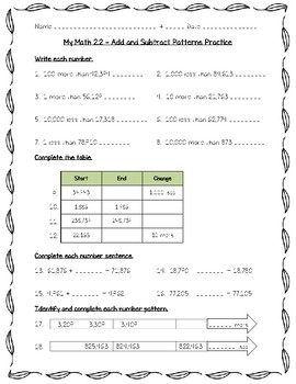 addition of whole numbers worksheet for grade 2