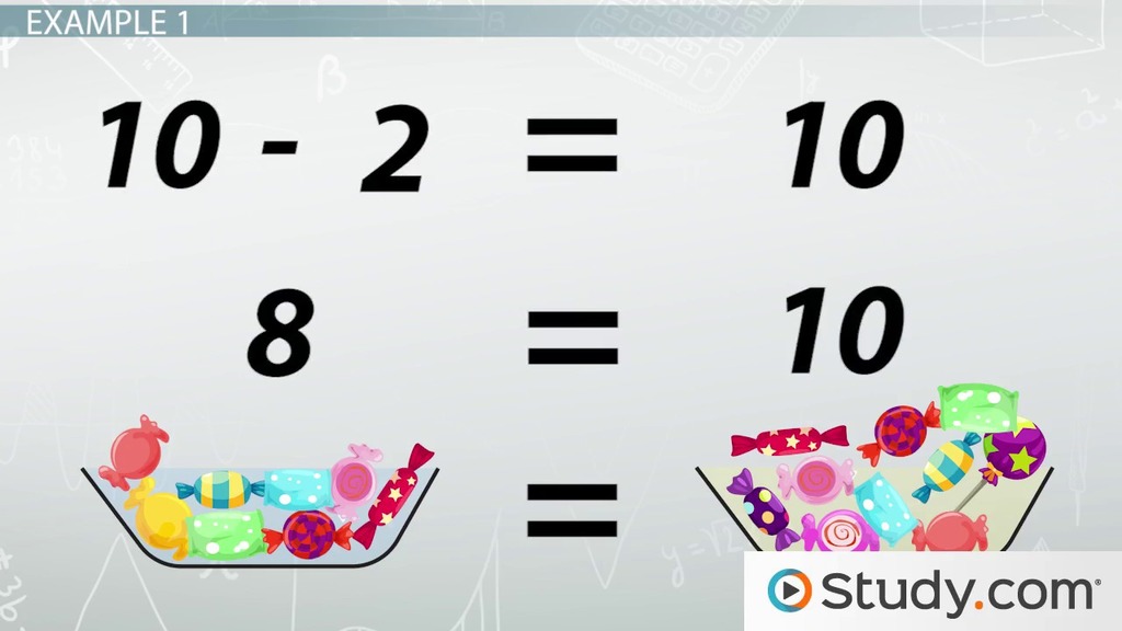 Subtraction Property of Equality | Overview &  Examples Video