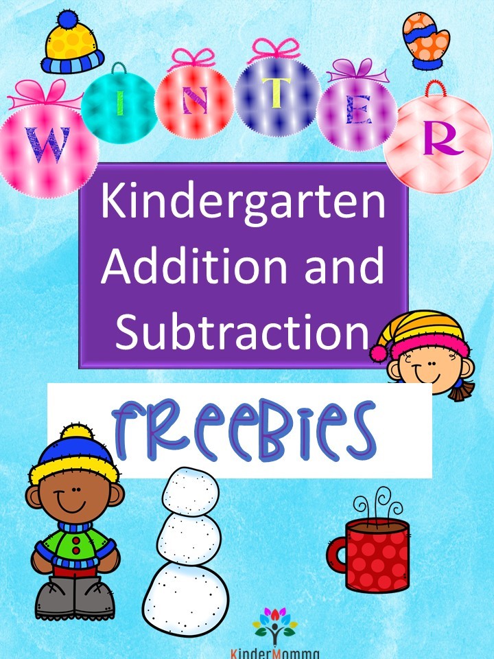 Free Kindergarten Addition and Subtraction Worksheets ...