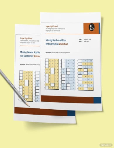 18 + Sample Addition And Subtraction Worksheets in PDF | Excel ...