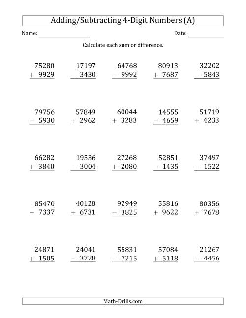 addition subtraction worksheet with pictures