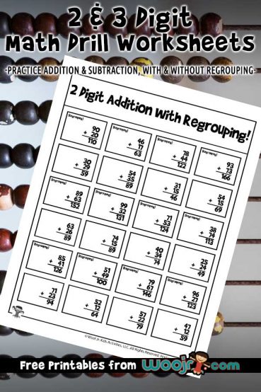 Math Regrouping Worksheets | Woo! Jr. Kids Activities : Childrens ...