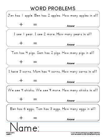Addition Word Problem #11 | PrimaryLearning.Org