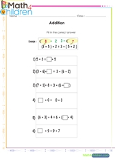 addition worksheet 2nd grade pdf