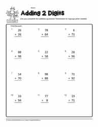 addition worksheet double digit with regrouping