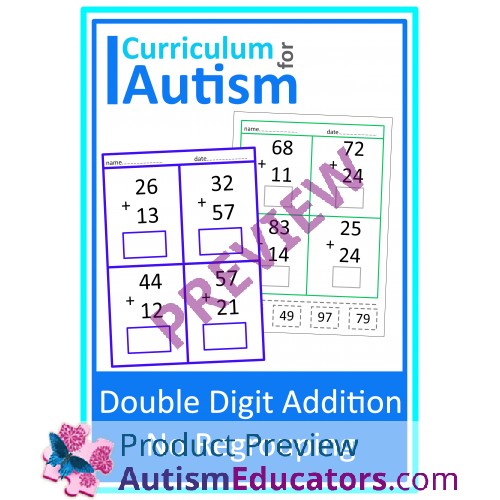 addition worksheet double digit with regrouping