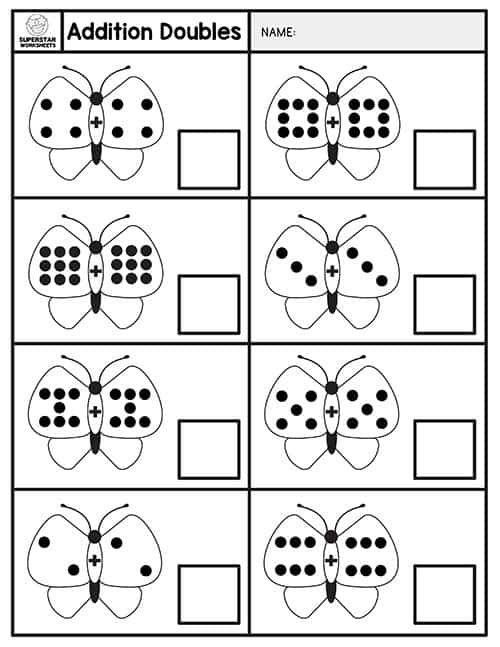 First Grade Addition Worksheets -Worksheets Library