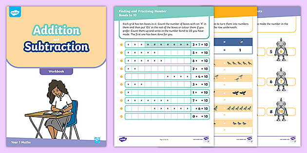 addition worksheet for 10 year olds