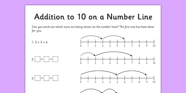 addition worksheet for 10 year
