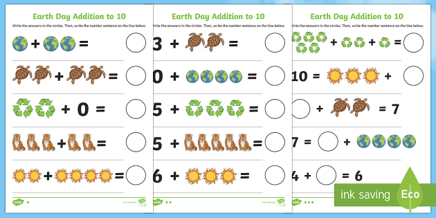 addition worksheet for 10 year
