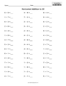 Addition - Teaching Squared