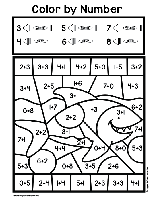 addition worksheet for first grade