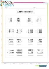 3rd Grade Math Worksheets