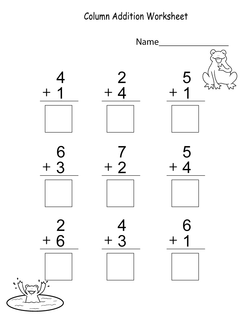 Free Kindergarten Math