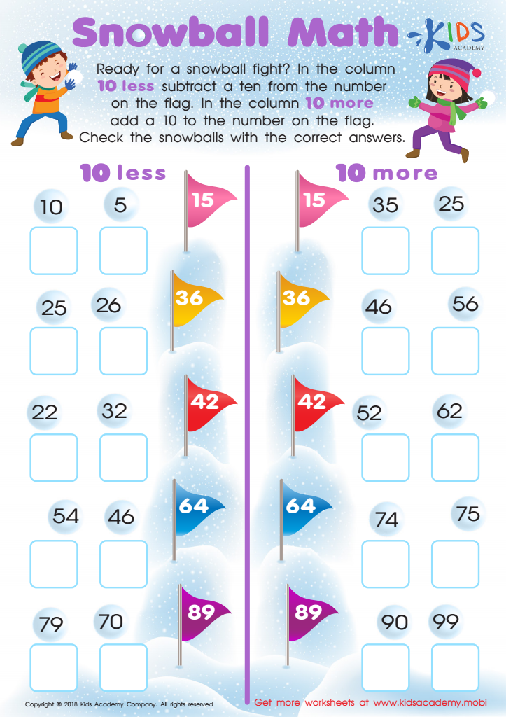 Addition worksheets for grade 1 - Free printables for first grade