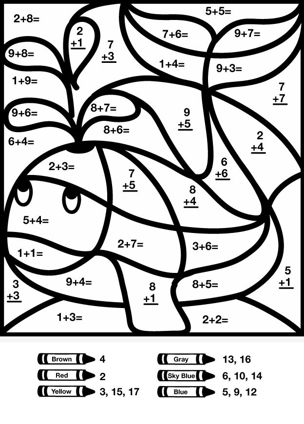 Other Graphical Works: Mystery Math Picture for Childrens to ...