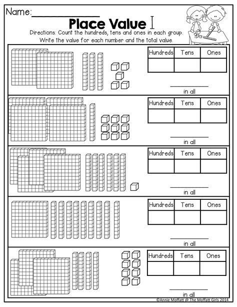 addition worksheet hundreds tens and units