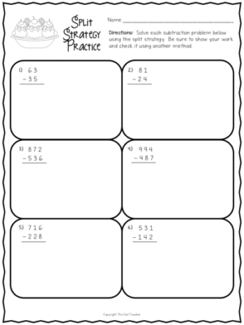 addition worksheet jump strategy