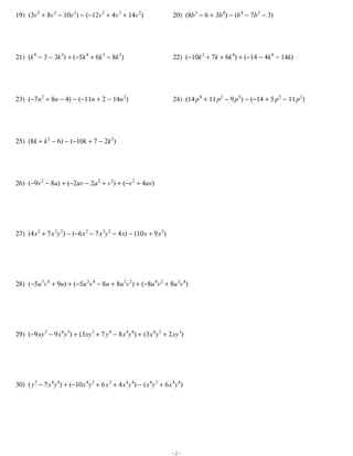addition worksheet kuta