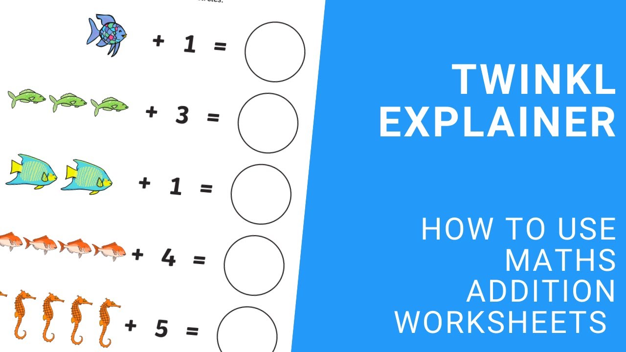 Create Your Own Addition Number Sentence Activity Sheet EYFS