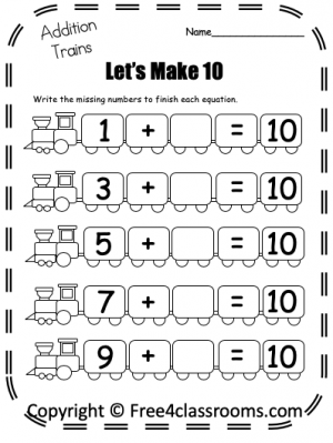 Addition - Making 10 Archives FREE and No Login - Free4Classrooms