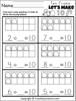 Addition - Making 10 Archives FREE and No Login - Free4Classrooms