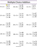 Addition Math Worksheets - Page 10 - Twisty Noodle