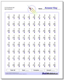 addition worksheet of two