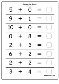 Adding Fun Worksheets, Kindergarten addition, Addition for kids ...