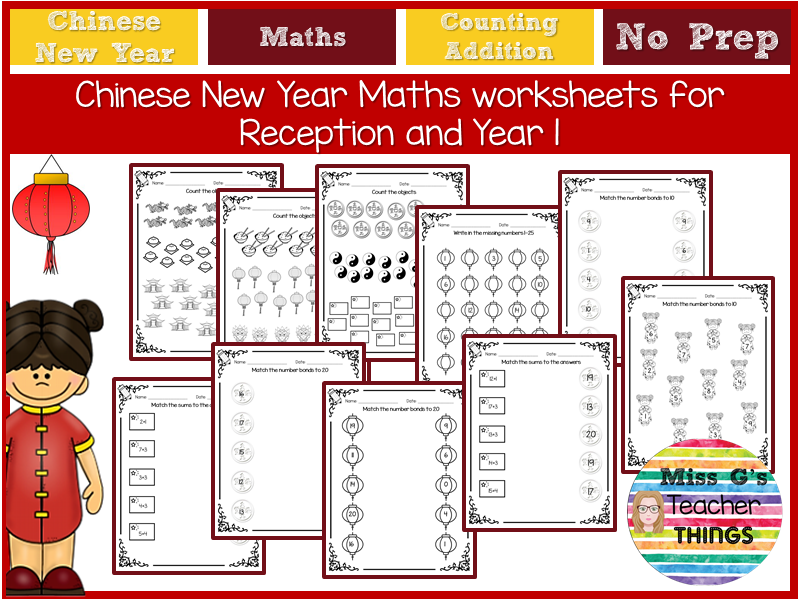addition worksheet reception tes