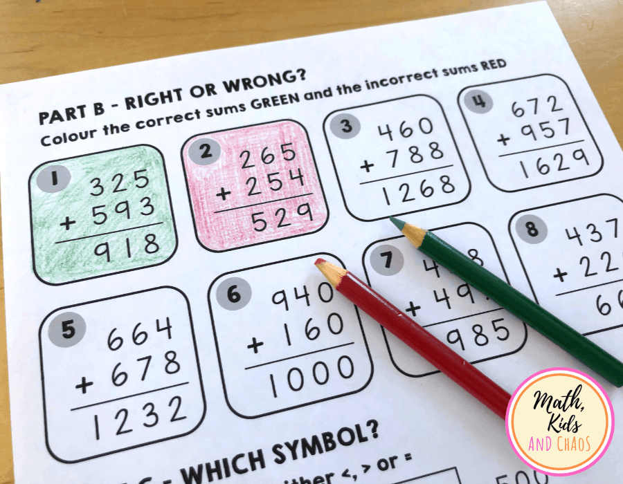 addition worksheet regrouping 3
