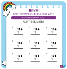 addition worksheet sums to 15