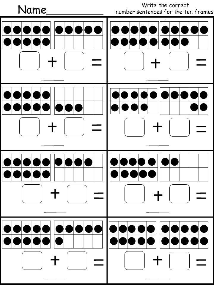 addition worksheet tens and