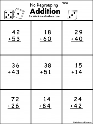Addition - 2 Digit - Worksheets4Free - Free Worksheets