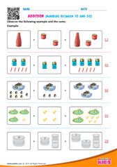 addition worksheet with pictures for grade 2