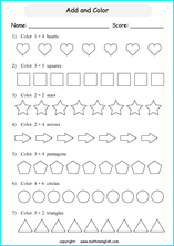 Grade 1 addition up to 20 with pictures and visuals math school ...