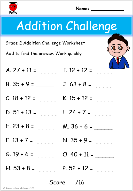 Free Grade 1 Addition and Subtraction Worksheets | Free Printables