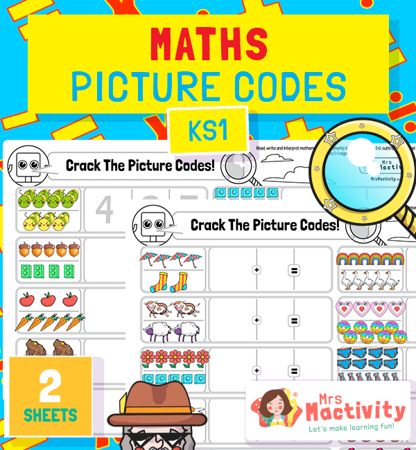 Year 1 Object Addition Worksheet | Mrs Mactivity