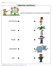 Adjective Worksheets