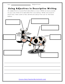 Adjective Worksheets