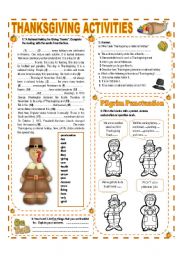 adult thanksgiving worksheet