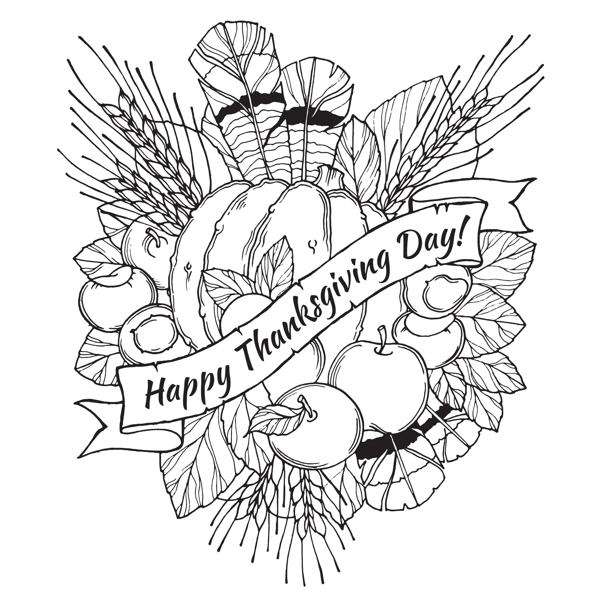 adult thanksgiving worksheet