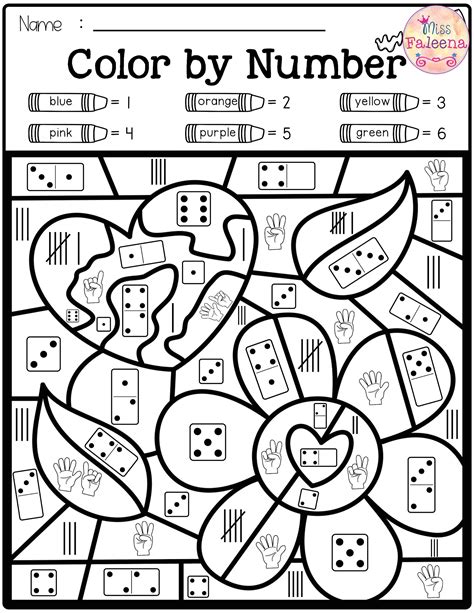 Math Color Pages