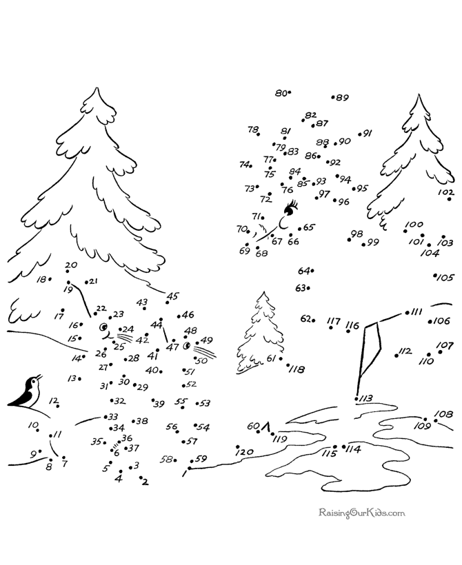 advanced connect the dots worksheet