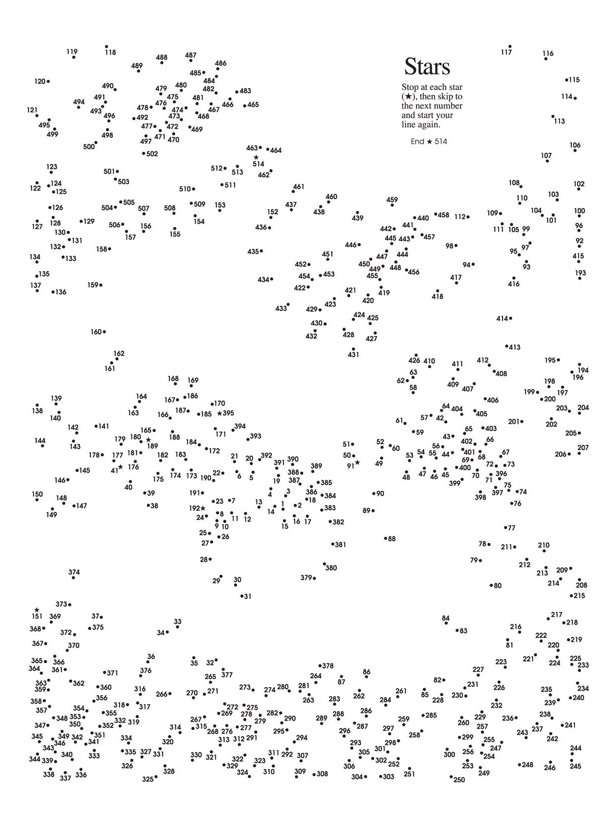 advanced connect the dots worksheet