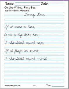 75 Best Cursive writing worksheets ideas | cursive writing ...