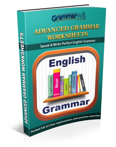 advanced grammar worksheet