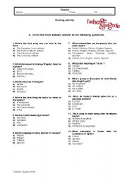 The Spanish Apartment/ L´auberge espagnole - worksheet - ESL ...