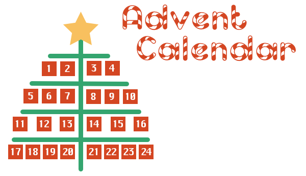 Excel Advent Calendar Free Template
